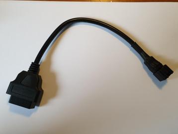 Kawasaki 4 Pin diagnose kabel naar 16 Pin OBD K-Line ELM327