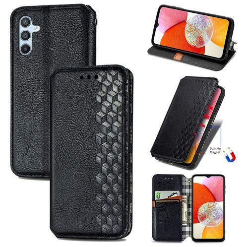 Luxe PU Lederen Wallet Case Set voor Galaxy A14 _ Zwart, Telecommunicatie, Mobiele telefoons | Hoesjes en Frontjes | Samsung, Nieuw
