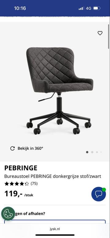 Bureau & Bureaustoel Jysk - Zo Goed Als Nieuw! - afbeelding 4 Bureau & Bureaustoel Jysk - Zo Goed Als Nieuw! - afbeelding 4