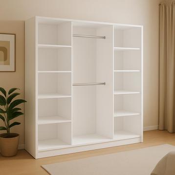 Nieuwe Kledingkast met Schuifdeuren - afbeelding 5 Nieuwe Kledingkast met Schuifdeuren - afbeelding 5