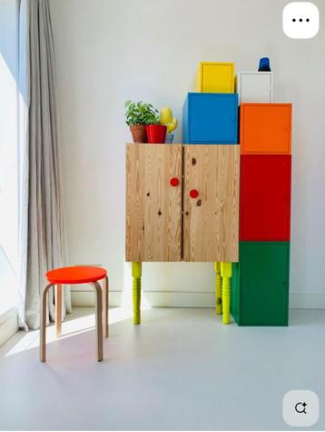 IKEA IVAR Kast, grenen, 80x30x83 cm - afbeelding 7 IKEA IVAR Kast, grenen, 80x30x83 cm - afbeelding 7