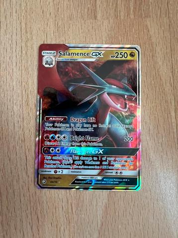 Salamence GX 44/70 mint conditie Pokémon 