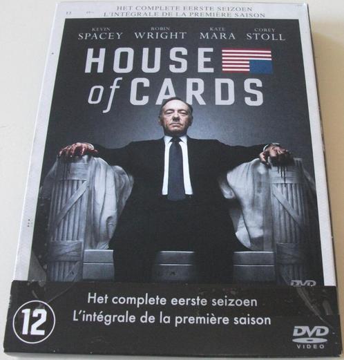 Dvd *** HOUSE OF CARDS *** 4-DVD Boxset Seizoen 1, Cd's en Dvd's, Dvd's | Tv en Series, Gebruikt, Drama, Boxset, Vanaf 12 jaar