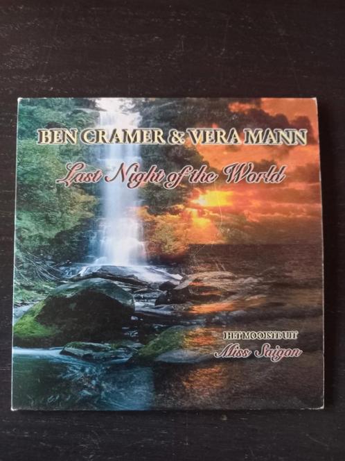 Ben Cramer & Vera Mann - Last night of the world 1995, Cd's en Dvd's, Cd Singles, Zo goed als nieuw, Pop, 1 single, Ophalen of Verzenden