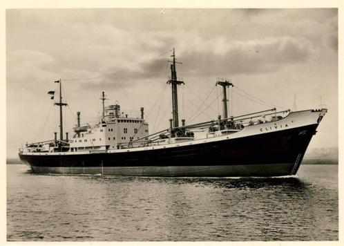 Vrachtschip Clivia - Triton Schiffahrts, Verzamelen, Ansichtkaarten | Themakaarten, Ongelopen, Ophalen of Verzenden