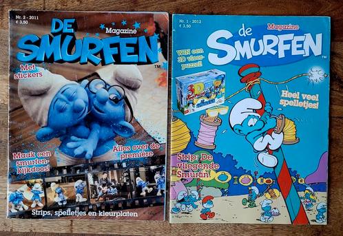 15 stuks nieuw Smurfen Magazine uit 2011-2012 voor € 5,00, Verzamelen, Smurfen, Nieuw, Stripboek, Ophalen of Verzenden