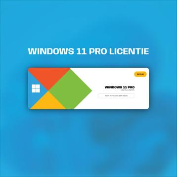 Windows 11 Pro Key Licentie Code - Direct in je inbox