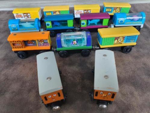 Thomas de trein Hout, Diverse Wagons, Kinderen en Baby's, Speelgoed | Thomas de Trein, Zo goed als nieuw, Ophalen of Verzenden