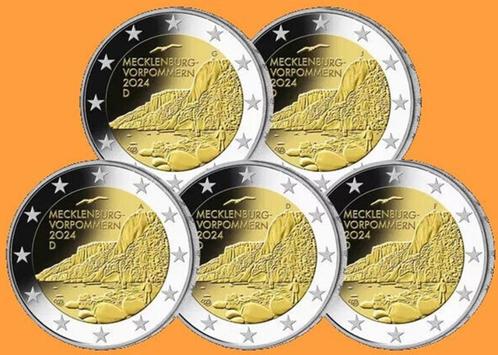 Duitsland 2024 - Mecklenburg-Vorpommern - serie of los - 2€, Postzegels en Munten, Munten | Europa | Euromunten, Setje, 2 euro