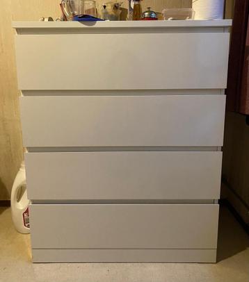 IKEA Malm Ladekast Hoogglans Wit - afbeelding 1 IKEA Malm Ladekast Hoogglans Wit - afbeelding 1