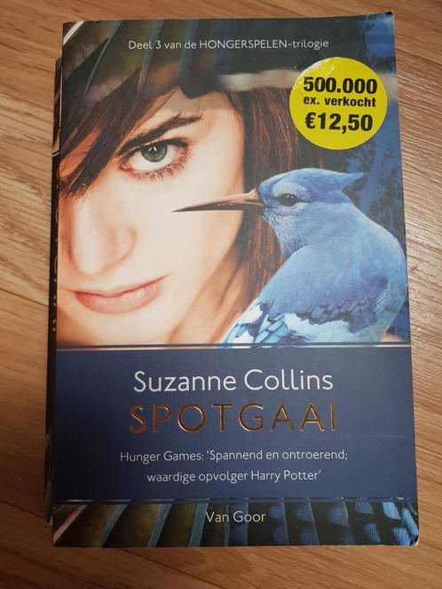 Suzanne Collins - Spotgaai (deel 3 hongerspelen/hungergames), Boeken, Thrillers, Gelezen, Ophalen of Verzenden