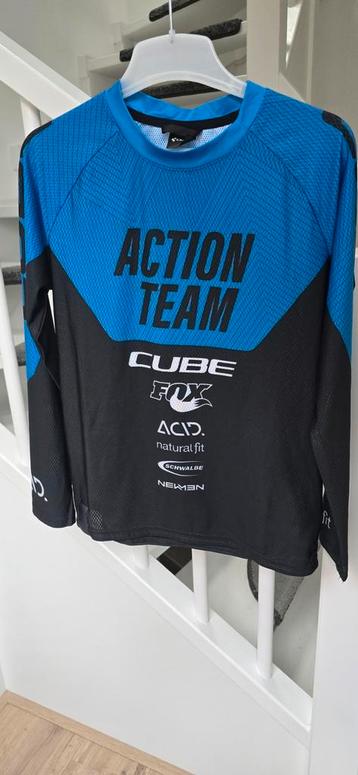 Cube fietsshirt maat 146/152