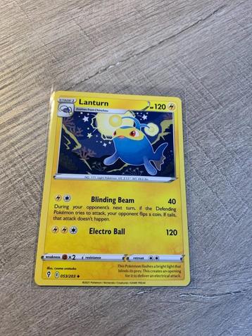 Lanturn 053/203 Evolving Skies - Pokémon Kaart