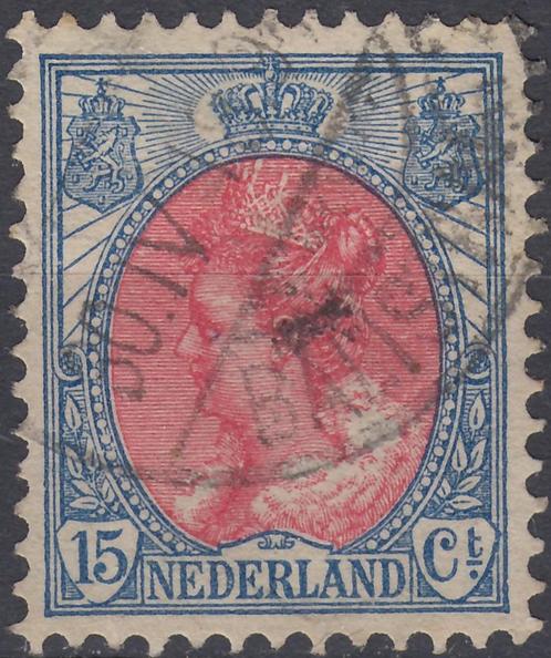 Plaatfout 65 P1 gest. (85), Postzegels en Munten, Postzegels | Nederland, Gestempeld, T/m 1940, Ophalen of Verzenden