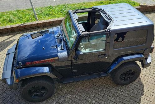 Jeep Wrangler 3 deurs 3.8 I V6 AUT  BLACK RUBICON STYLING, Auto's, Jeep, Particulier, Wrangler, 4x4, ABS, Adaptive Cruise Control