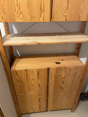 Vintage Ivar Ikea stelling met twee kastjes en drie bakjes - afbeelding 8 Vintage Ivar Ikea stelling met twee kastjes en drie bakjes - afbeelding 8