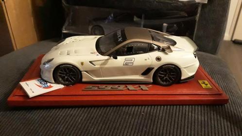 BBR 1/18 Ferrari 599xx homestad Miami (14/100)ZEER ZELDZAAM, Hobby en Vrije tijd, Modelauto's | 1:18, Zo goed als nieuw, Auto