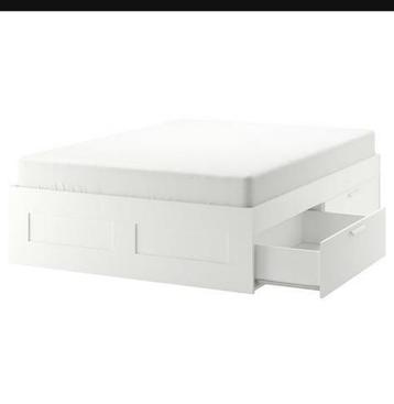 Brimnes IKEA bedframe (gebruikt) - afbeelding 1 Brimnes IKEA bedframe (gebruikt) - afbeelding 1