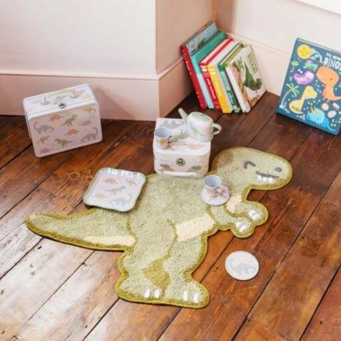 Kindervloerkleed Vloerkleed T-rex Groen Sass Belle, Kinderen en Baby's, Kinderkamer | Inrichting en Decoratie, Nieuw, Kleed of Kussen