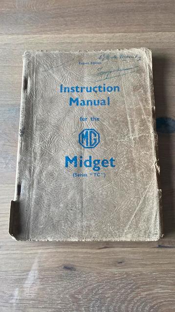 Instruction Manual MG TC