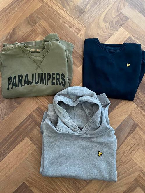 Set van 3: Parajumpers en Lyle & Scott en 5 shirts Levi’s/WE, Kinderen en Baby's, Kinderkleding | Maat 158, Gebruikt, Jongen, Shirt of Longsleeve