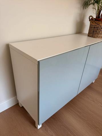 Ikea Besta Dressoir Grijs Blauw Hoogglans - afbeelding 7 Ikea Besta Dressoir Grijs Blauw Hoogglans - afbeelding 7