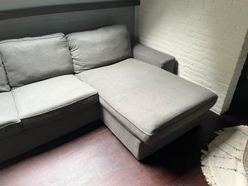 KIVIK 3-zitsbank met chaise longue, Tibbleby beige/grijs - afbeelding 2 KIVIK 3-zitsbank met chaise longue, Tibbleby beige/grijs - afbeelding 2