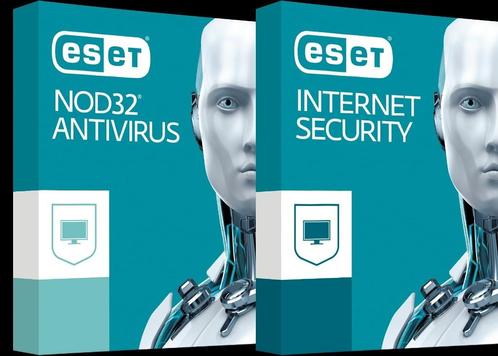 ESET NOD32 ANTIVIRUS / INTERNET SECURITY 2024 - 3 jaar, Computers en Software, Antivirus- en Beveiligingssoftware, Nieuw, MacOS