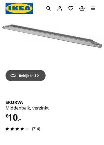 Ikea Nesttun bedframe 140x200 Wit - afbeelding 3 Ikea Nesttun bedframe 140x200 Wit - afbeelding 3