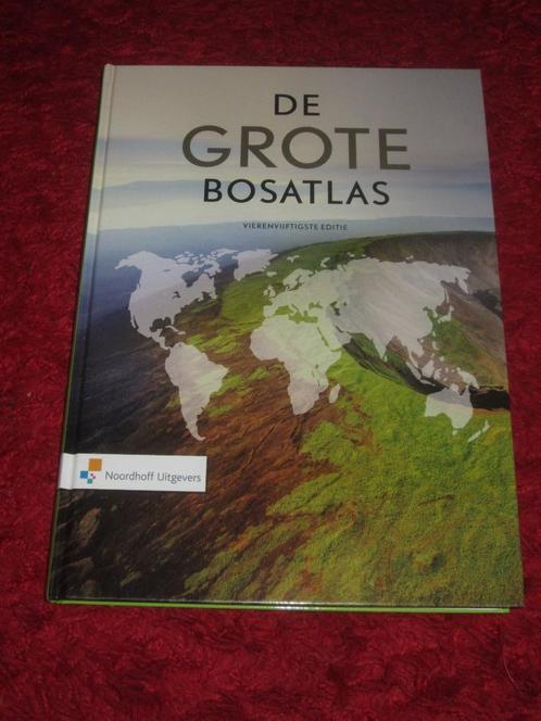 Bosatlas - De Grote Bosatlas - 54e Editie - Derde opl. 2014, Boeken, Atlassen en Landkaarten, Zo goed als nieuw, Bosatlas, Wereld