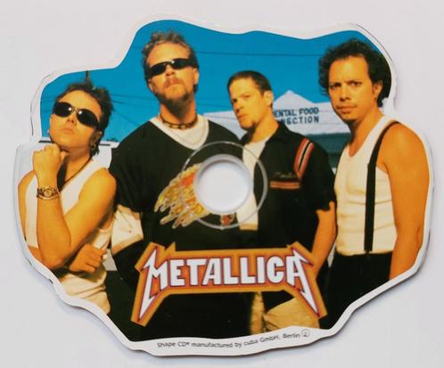 Metallica - shaped CD (Interview), Cd's en Dvd's, Cd's | Hardrock en Metal, Zo goed als nieuw, Verzenden