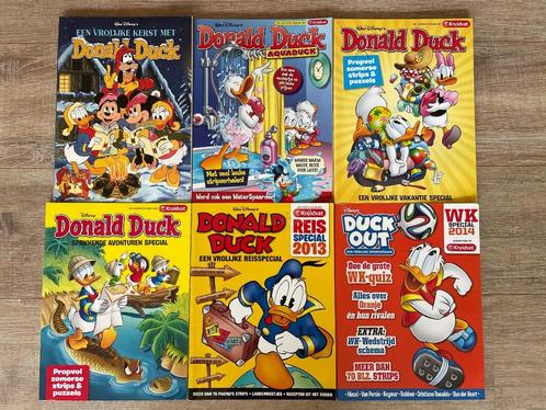 6 x Donald Duck specials, Boeken, Stripboeken, Gelezen, Meerdere stripboeken, Ophalen of Verzenden