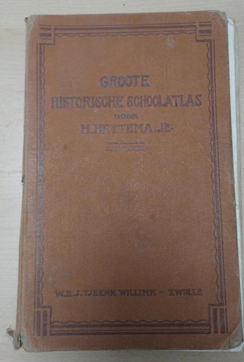 Groote Historische Schoolatlas 1931, Boeken, Atlassen en Landkaarten, Gelezen, Overige atlassen, Nederland, 1800 tot 2000, Ophalen