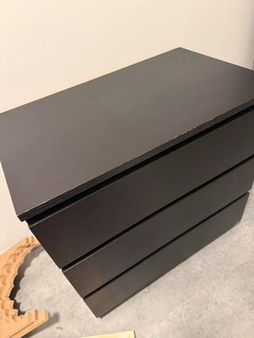 IKEA Malm Ladekast - Zwartbruin - afbeelding 2 IKEA Malm Ladekast - Zwartbruin - afbeelding 2