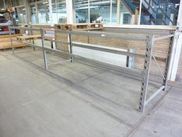 Lage set palletstelling / magazijnsteling afm 728x120x140cm