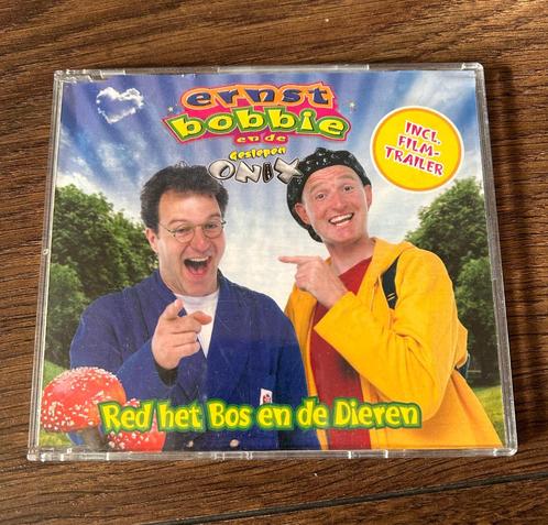 CD-single Ernst Bobbie en de rest: Red het bos en de dieren, Cd's en Dvd's, Cd's | Kinderen en Jeugd, Zo goed als nieuw, Muziek