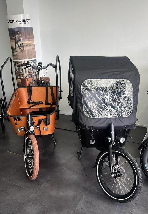 Bakfiets tweewieler elektrische Vogue bij budgetbike leiden, Fietsen en Brommers, Elektrische fietsen, Nieuw, Overige merken, 47 tot 51 cm