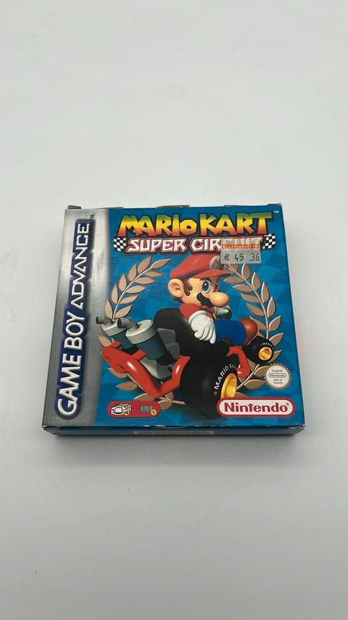 Mario Kart Super Circuit, Spelcomputers en Games, Games | Nintendo Game Boy, Zo goed als nieuw, Racen en Vliegen, 1 speler, Ophalen of Verzenden
