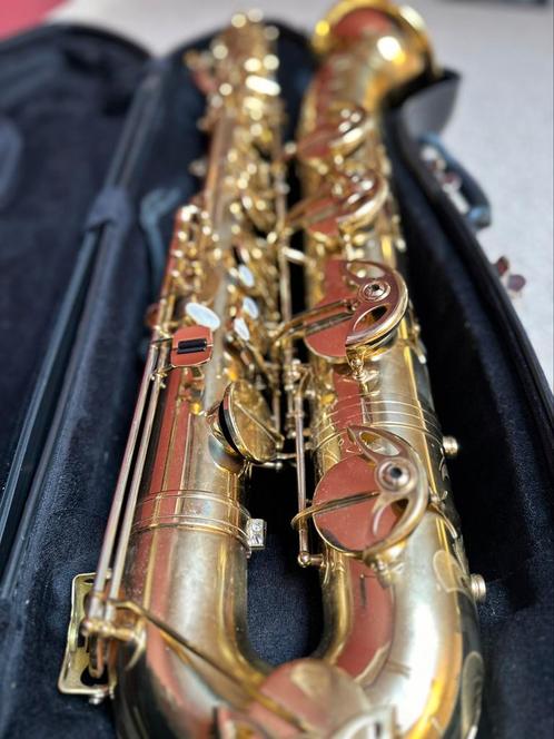 Bariton Selmer Serie III, Muziek en Instrumenten, Blaasinstrumenten | Saxofoons, Gebruikt, Bariton, Met koffer, Ophalen