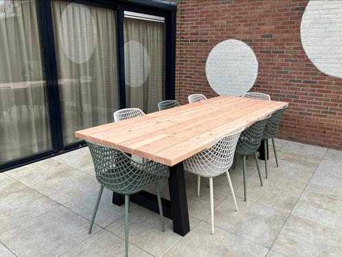 Tuintafel, Tuin en Terras, Tuintafels, Nieuw, Rechthoekig, Hout, Ophalen