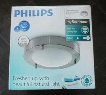 3x Philips myBathroom Treats Plafondlamp Mat-Chroom