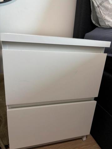 Twee keer ikea MALM nachtkastje - afbeelding 3 Twee keer ikea MALM nachtkastje - afbeelding 3