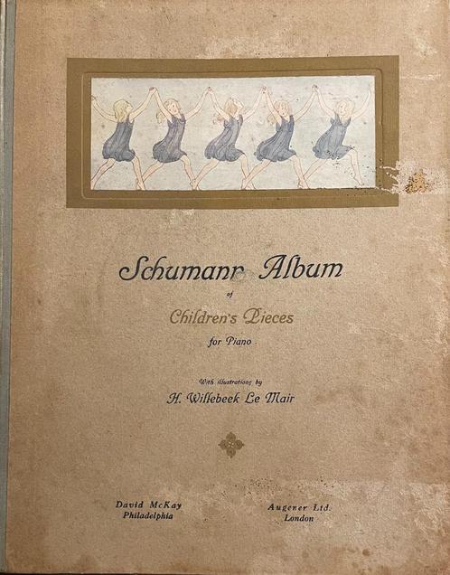 Schumann album of children's pieces for piano, Muziek en Instrumenten, Bladmuziek, Gebruikt, Artiest of Componist, Klassiek, Piano