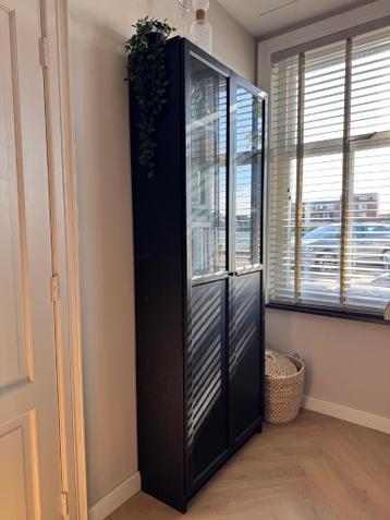 Ikea Billy Oxberg kast met deuren Zwart eiken - afbeelding 2 Ikea Billy Oxberg kast met deuren Zwart eiken - afbeelding 2