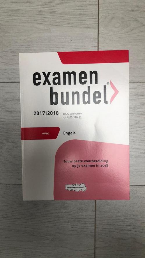 C. van Putten - Examenbundel vwo Engels 2017/2018, Boeken, Schoolboeken, Zo goed als nieuw, Nederlands, VWO, Ophalen of Verzenden
