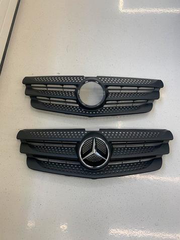 Mercedes Vito W447 Grill origineel 2x zgan incl 1 logo