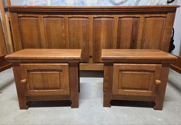 Oisterwijk houten tweepersoons bedframe 180 cm - afbeelding 6 Oisterwijk houten tweepersoons bedframe 180 cm - afbeelding 6