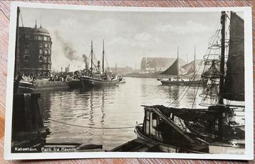 Ansichtkaart haven Kopenhagen ca. 1940