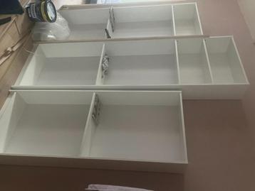 3 billy ikea kasten met extensions - afbeelding 1 3 billy ikea kasten met extensions - afbeelding 1