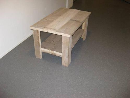 Mooie houten salontafel met of zonder lade, Huis en Inrichting, Tafels | Eettafels, Overige houtsoorten, Ophalen